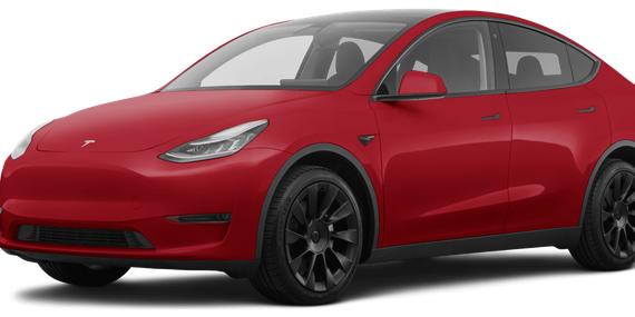 TESLA MODEL Y 2021 5YJYGDEE8MF297522 image